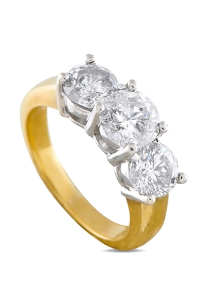 LB Exclusive diamond two-toned ring - Gold