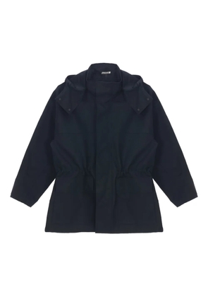 Auralee hooded gabardine blouson - Blue