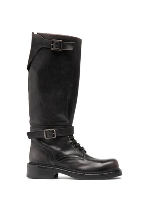 Officine Creative Dakota 003 biker boots - Black