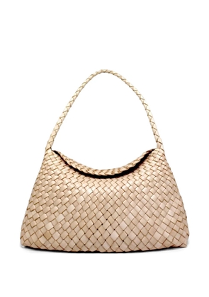 DRAGON DIFFUSION Santa Maria woven shoulder bag - Neutrals