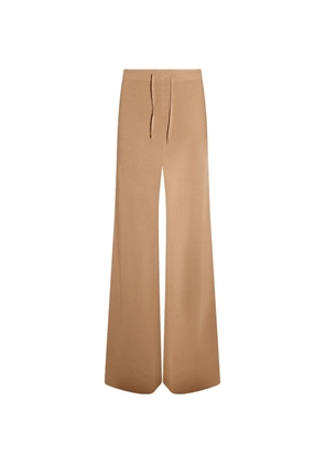 Yves Salomon knit wide-leg trousers - Neutrals