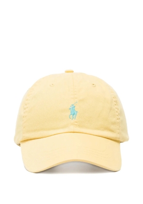 Polo Ralph Lauren logo-embroidered baseball cap - Yellow