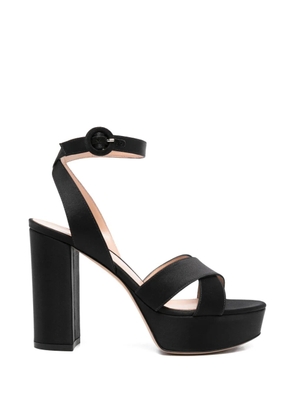 Gianvito Rossi Sabrina platform strappy sandals - Black