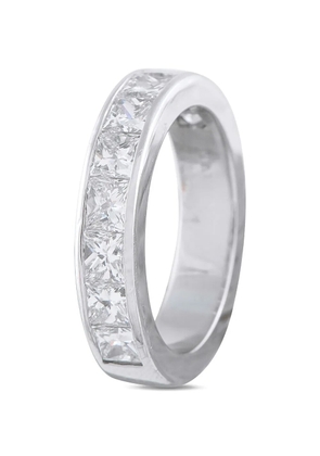 LB Exclusive diamond band ring - Silver