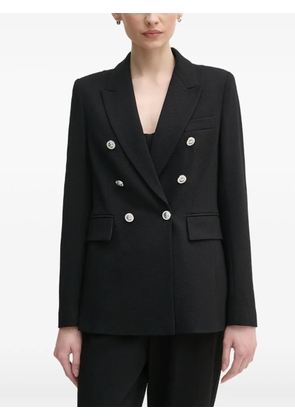 Marc Aurel high-waist cropped trousers - Black