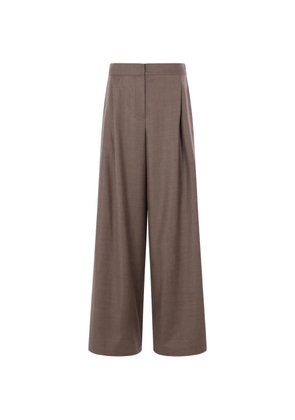 Dusan pleated palazzo pants - Brown