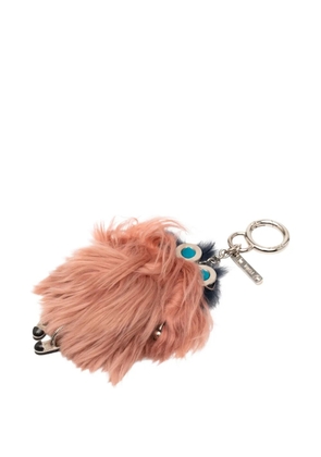 Fendi Pre-Owned 2000-2025 Mink Teen Witches Bag Charm key chain - Pink