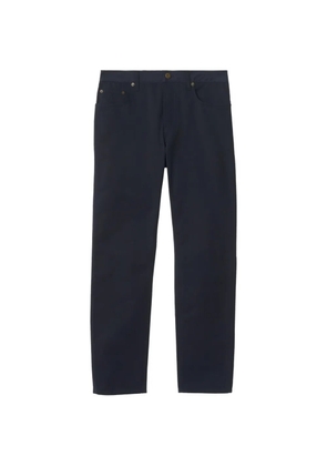 Burberry cotton moleskin trousers - Blue