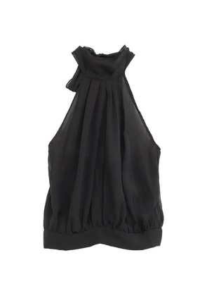 Gimaguas Boa halter-neck top - Black