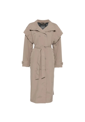 Herno double-breasted belted coat - Grey