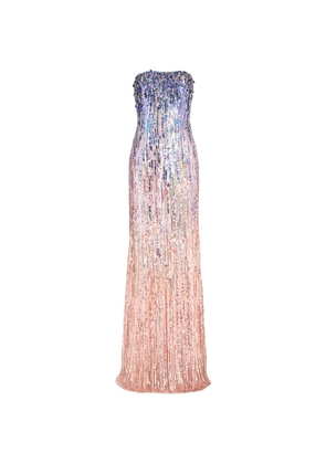 Jenny Packham Honesty embellished dress - Pink