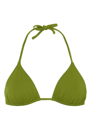 ERES Mouna triangle bikini top - Green