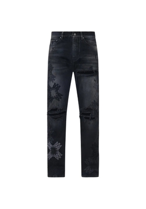 AMIRI Ma Quad distressed-effect jeans - Black