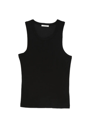 ENTIRE STUDIOS round-neck tank top - Black