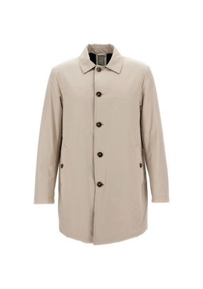 L'impermeabile button-fastening raincoat - Neutrals