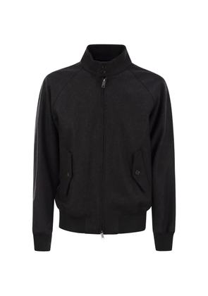 Baracuta G9 Melton zip bomber jacket - Grey