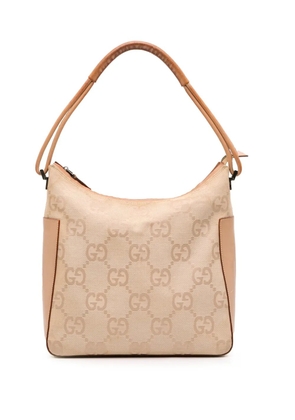 Gucci Pre-Owned 2000-2015 Jumbo GG Canvas shoulder bag - Brown