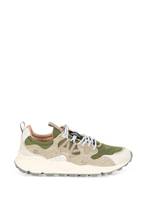 FLOWER MOUNTAIN Yamano 3 lace-up sneakers - Green