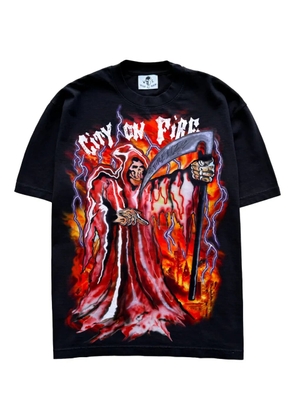 Warren Lotas print T-shirt - Black