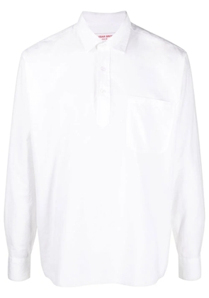Orlebar Brown Shanklin long-sleeve polo shirt - White