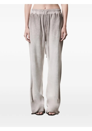 Thom Krom elasticated drawstring pants - Grey