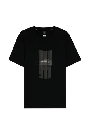BOSS graphic-print T-shirt - Black