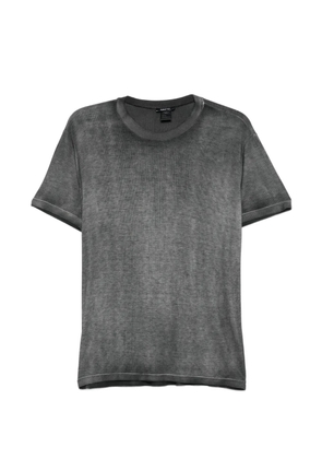 Avant Toi ribbed T-shirt - Grey