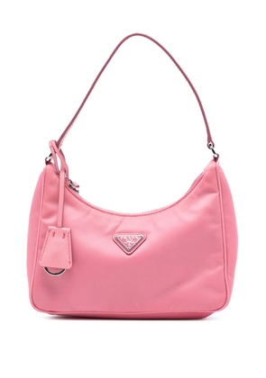 Prada Pre-Owned 2019-2025 Mini Tessuto Re Edition 2005 shoulder bag - Pink