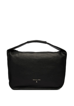 Patrizia Pepe logo-plaque tote bag - Black