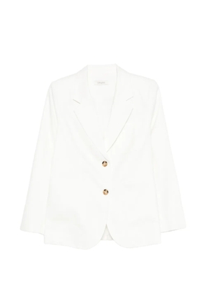 JcSophie Linda button notched blazer - White