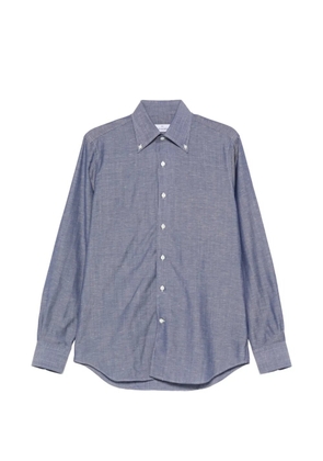 Alessandro Gherardi button collar shirt - Blue