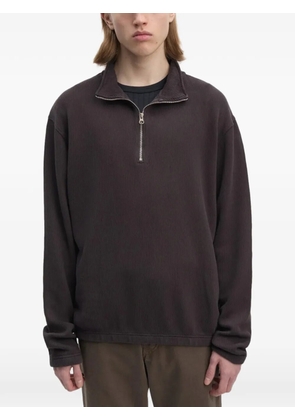 Another Aspect 2.0 half-zip sweatshirt - Brown