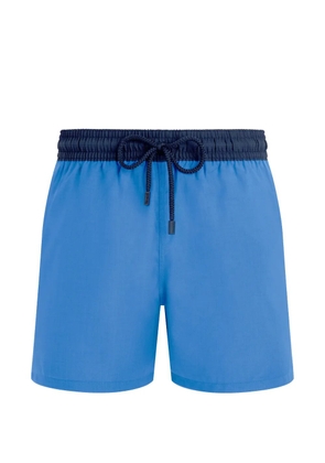 Vilebrequin drawstring bicolor swim shorts - Blue