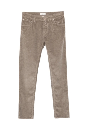 Jacob Cohën corduroy five-pocket trousers - Grey
