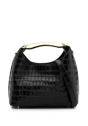 Elleme small Boomerang top-handle tote bag - Black