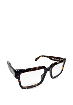 Off-White Eyewear rectangle-frame glasses - Brown