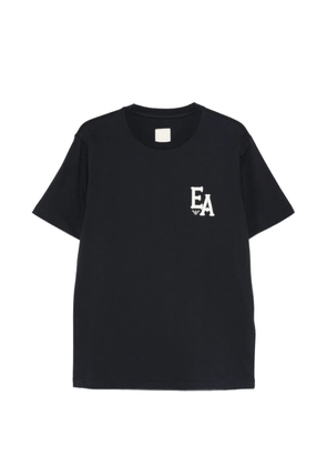 Emporio Armani emblem T-shirt - Blue