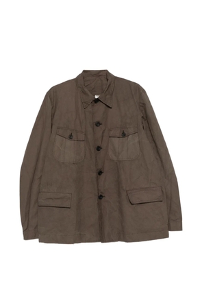 Ricorrrobe Lychen buttoned jacket - Brown