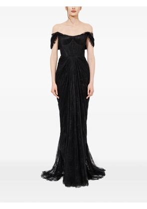 Iris Serban Iolanda off-shoulder maxi dress - Black