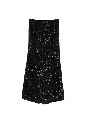 Nº21 sequin-embellished maxi skirt - Black