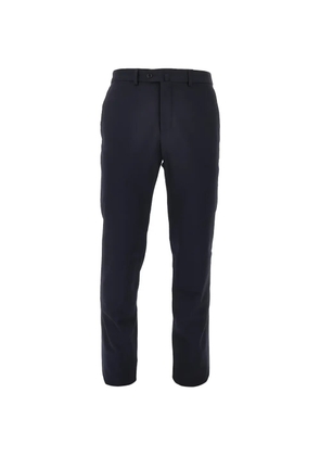 Emporio Armani textured trousers - Blue