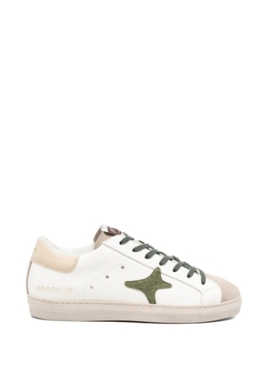 Ama Brand star-patch sneakers - White