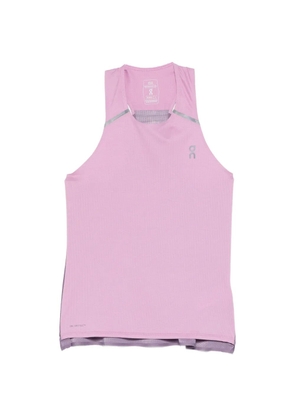 On reflective panel tank top - Pink