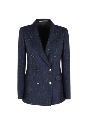 Tagliatore double-breasted blazer - Blue