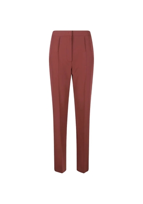 Patrizia Pepe pleated trousers - Brown