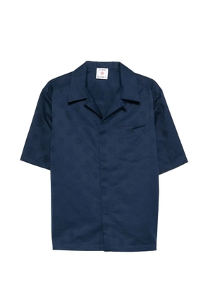 Casablanca monogram-print shirt - Blue