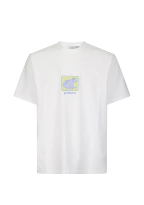 Gramicci logo print T-shirt - White