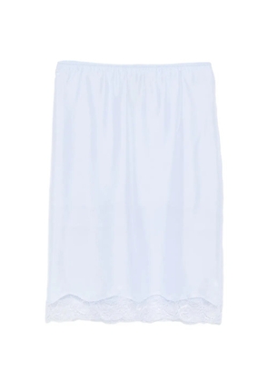 Dorothee Schumacher Playful Volumes lace-trim midi skirt - Blue