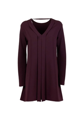 Marella open back dress - Purple