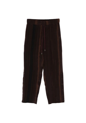 Costumein elastic-waistband trousers - Brown